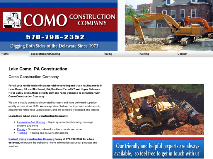 www.comoconstructioncompany.com