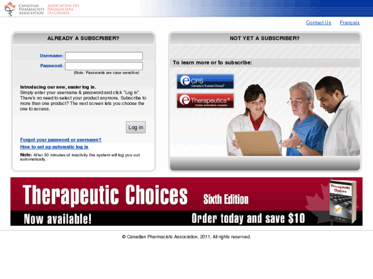 www.e-therapeutics.ca