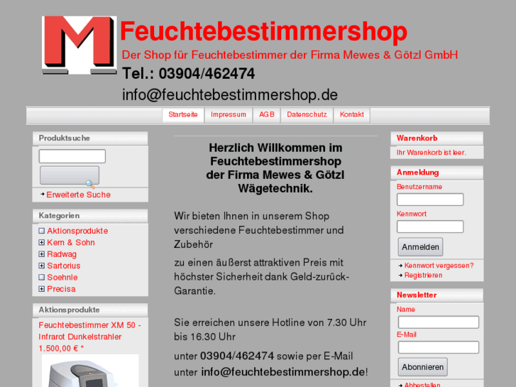 www.feuchtebestimmershop.biz