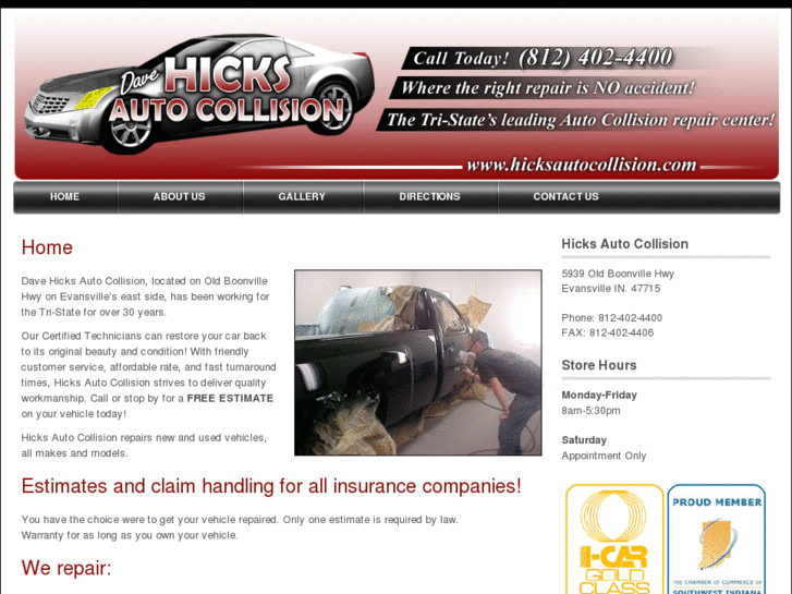 www.hicksautocollision.com