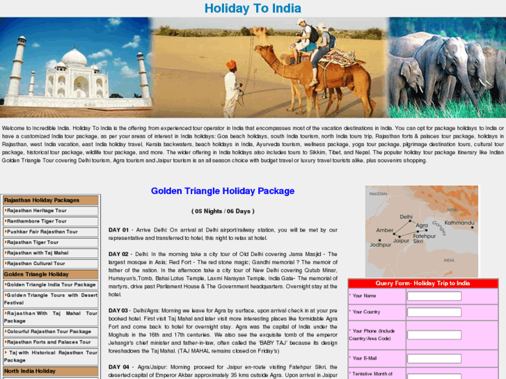 www.holidaytoindia.net