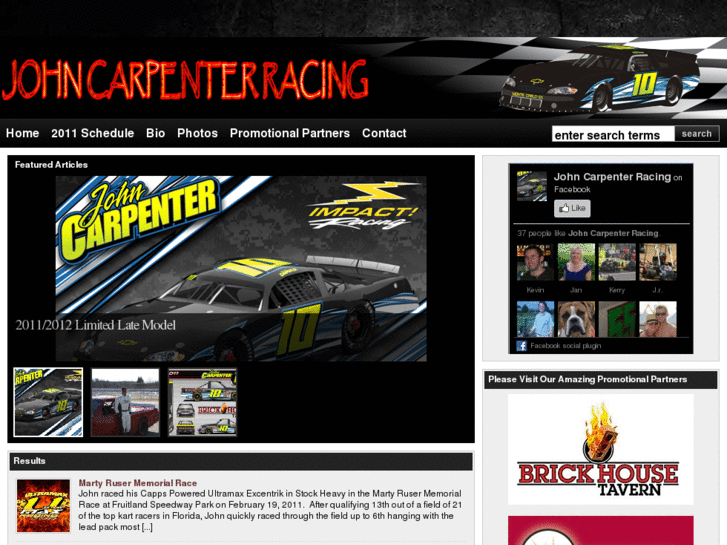 www.johncarpenterracing.com