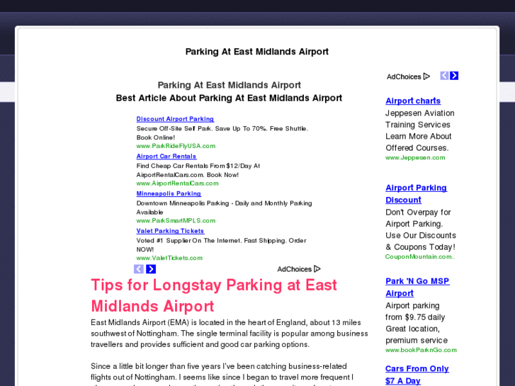 www.parkingateastmidlandsairport.net