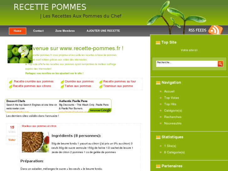 www.recette-pommes.fr