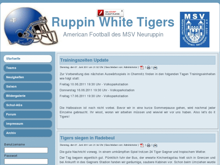 www.ruppinwhitetigers.de