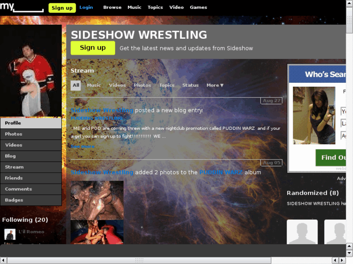 www.sideshowwrestling.com