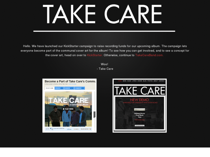 www.takecareband.com