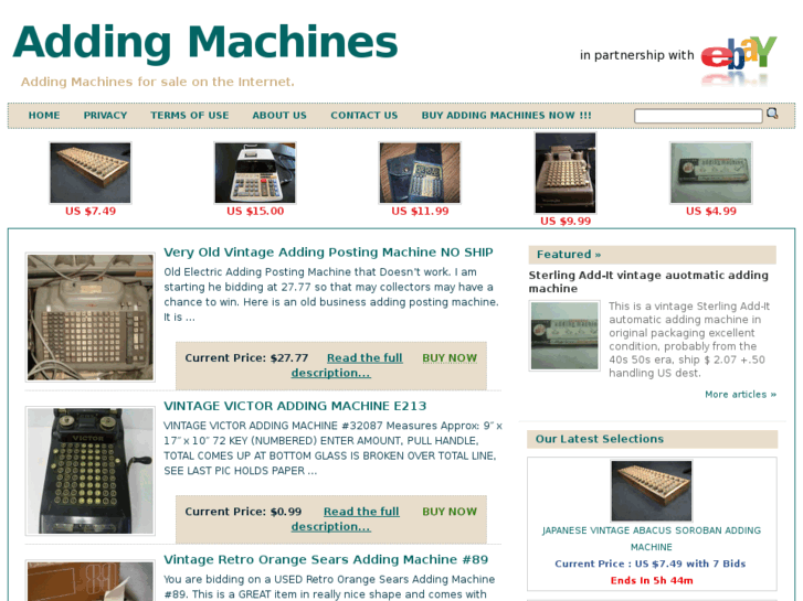 www.addingmachines.net