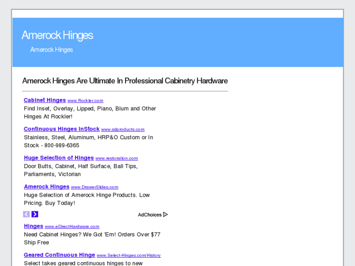 www.amerockhinges.org
