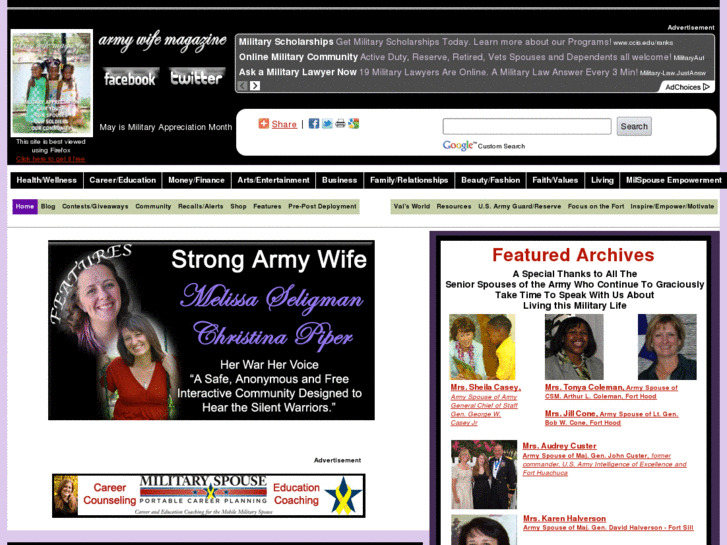 www.armywifemagazine.com