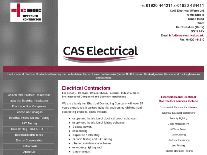 www.cas-electrical.com