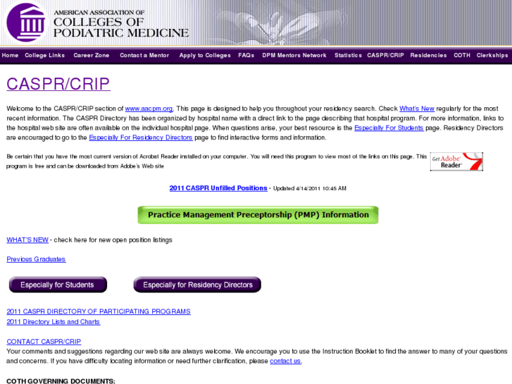 www.casprcrip.org