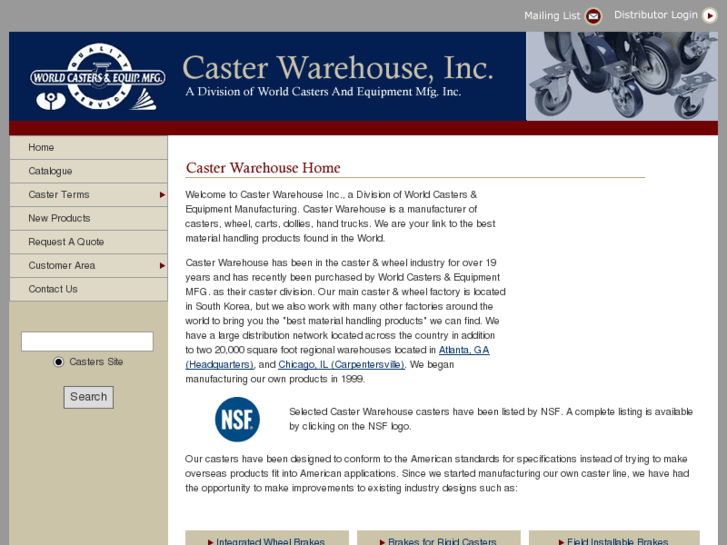 www.casterwarehouse.com