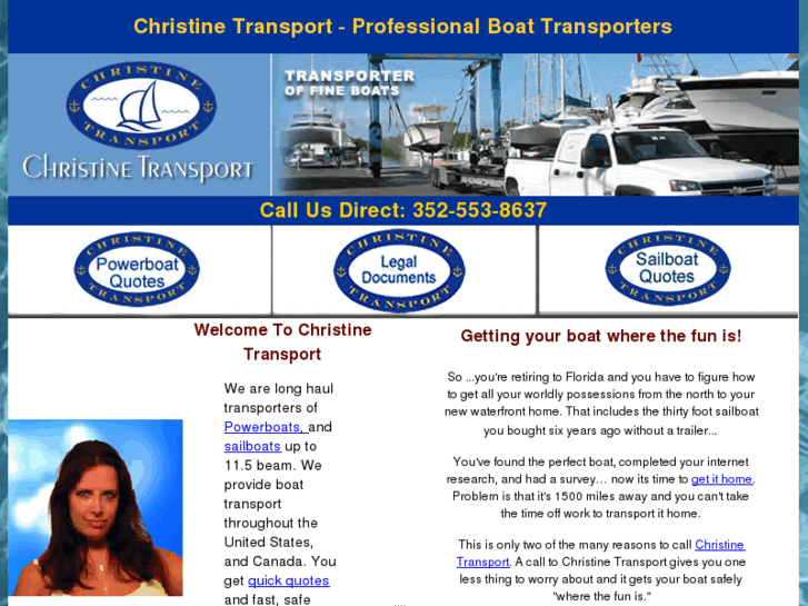 www.christinetransport.com