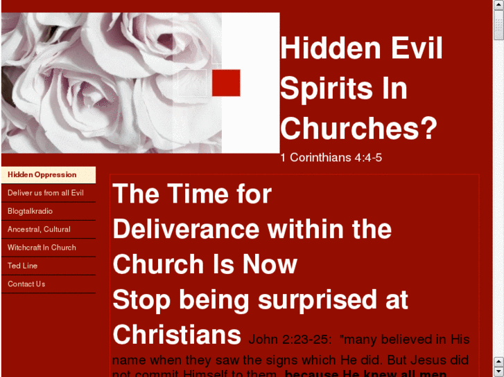 www.deliveranceinthechurch.info