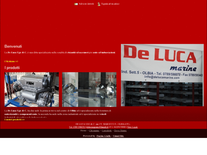 www.delucaautoricambiolbia.com