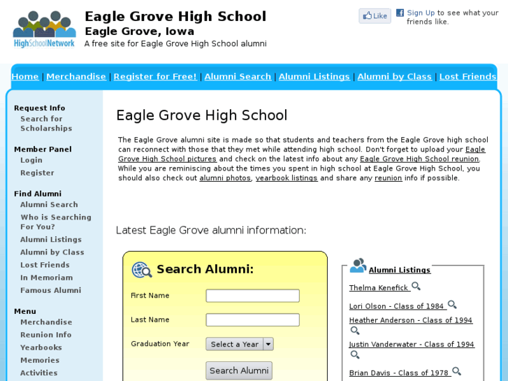 www.eaglegrovehighschool.com