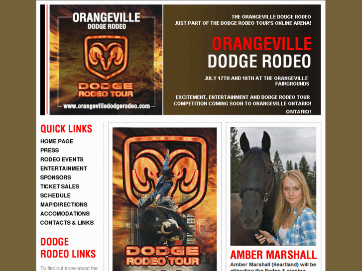 www.orangevilledodgerodeo.com