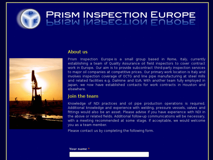 www.prism-inspection-europe.com