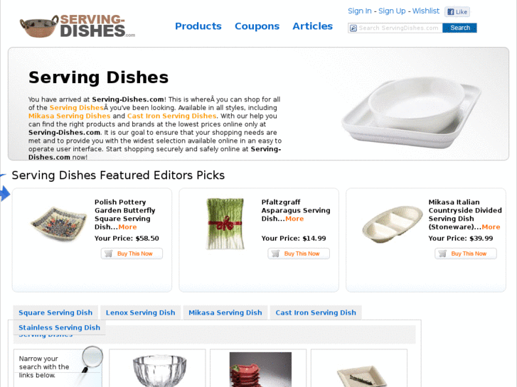 www.serving-dishes.com