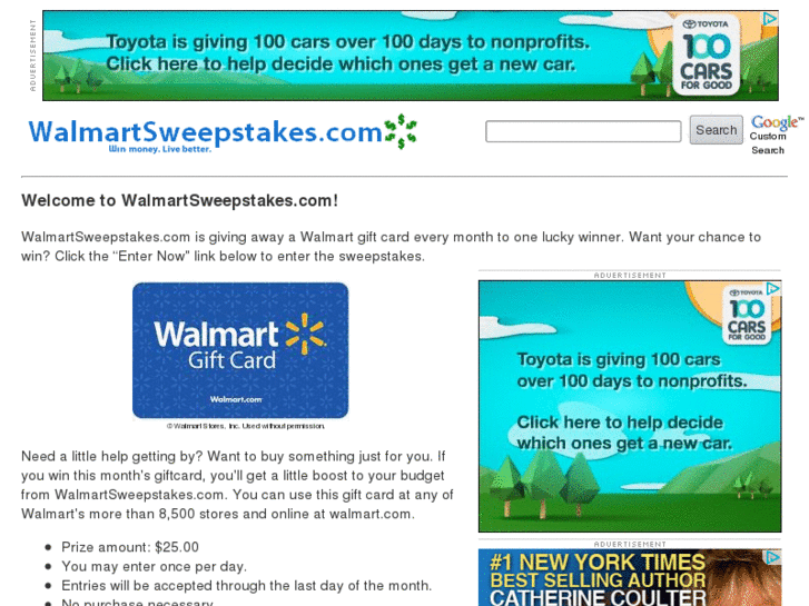 www.walmartsweepstakes.com