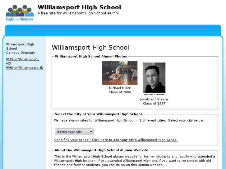 www.williamsporthighschool.org