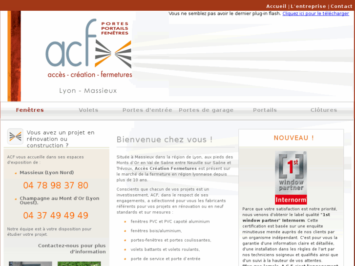 www.acf-portes-portails-fenetres.fr