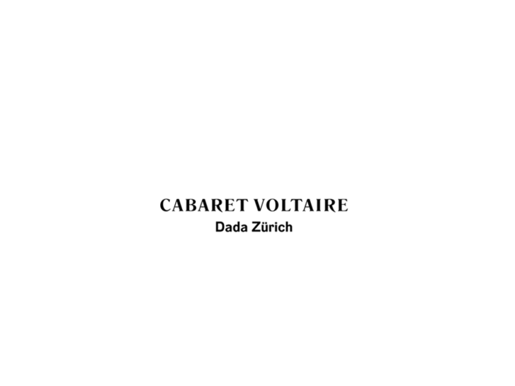 www.cabaretvoltaire.ch