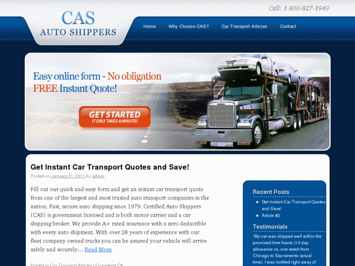 www.casautoshippers.com