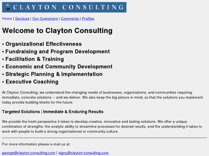 www.clayton-consulting.com