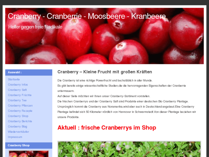 www.cranberry-produkte.de