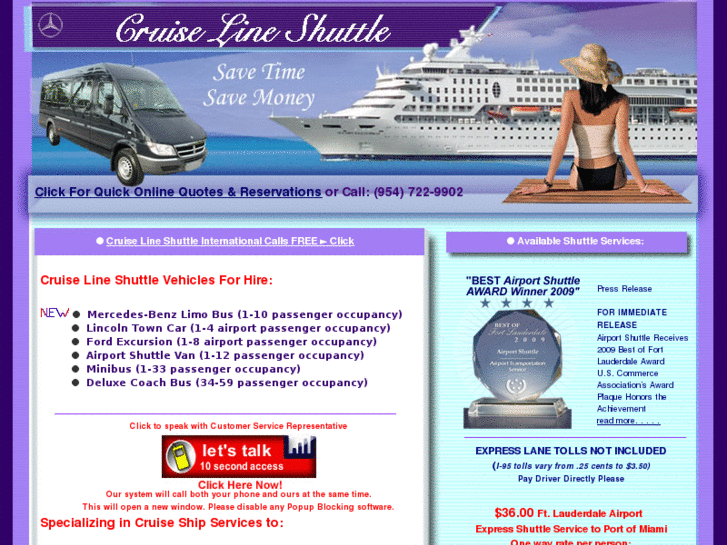 www.cruiselineshuttle.com