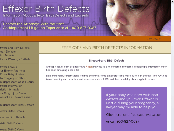 www.effexorbirthdefect.com