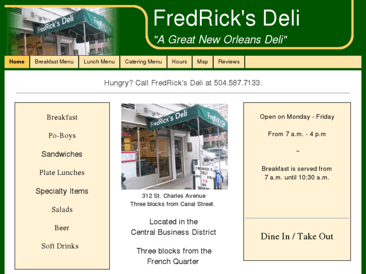 www.fredricksdeli.com