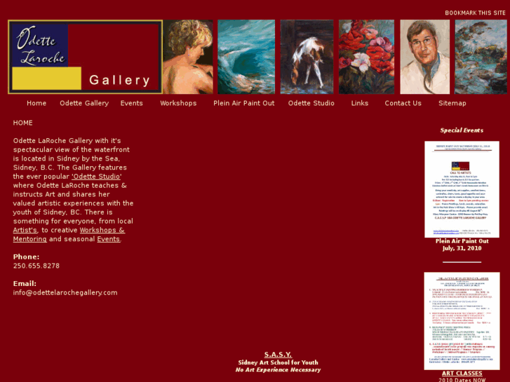 www.odettelarochegallery.com