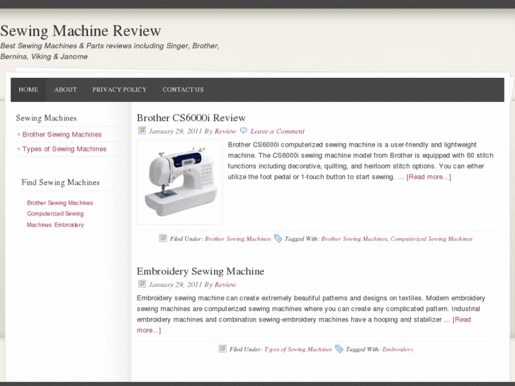 www.sewingmachinereview.org