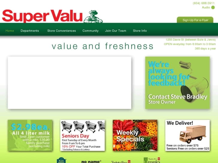 www.supervaluondavie.com