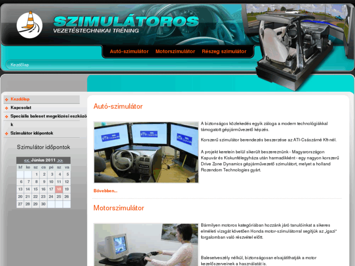 www.szimulatoros-vezetestechnikai-trening.com