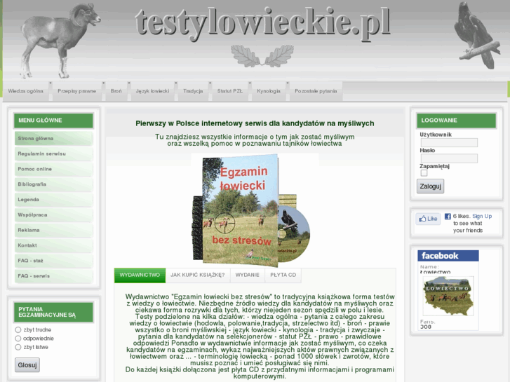 www.testylowieckie.pl