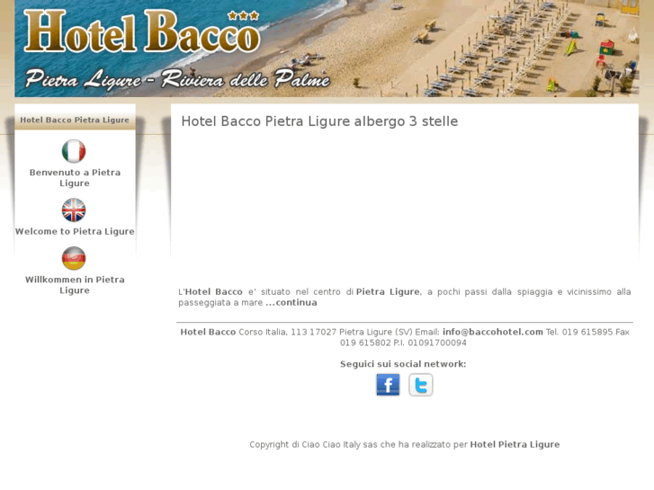 www.baccohotel.com