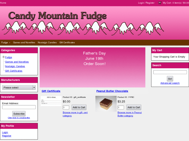 www.candymountainfudge.com