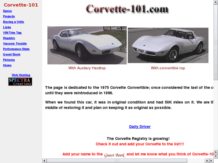 www.corvette-101.com