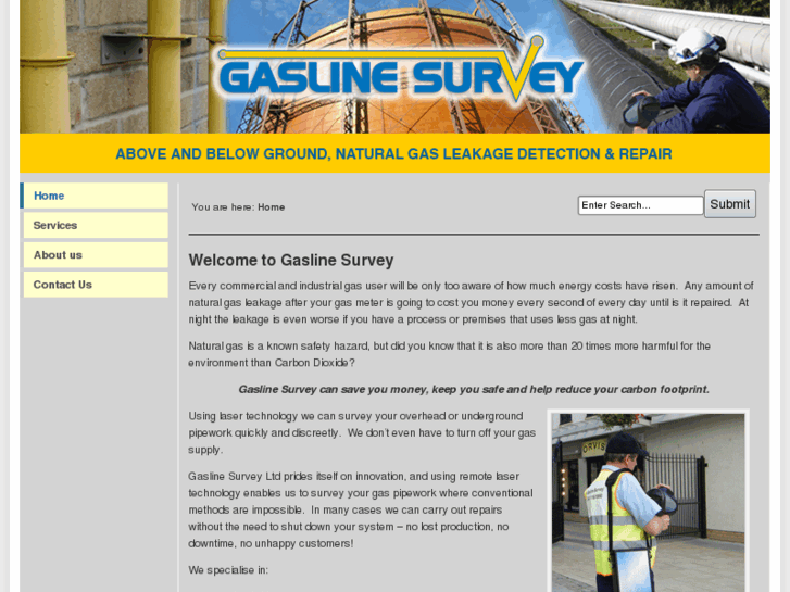 www.gaslinesurvey.com