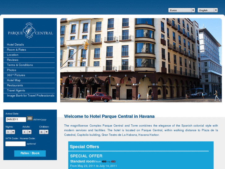 www.hotelnhparquecentral.com