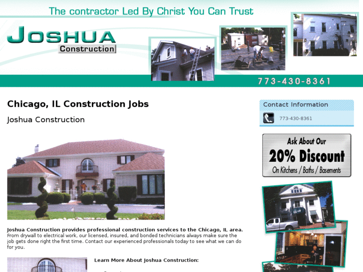 www.joshuaconstructionchicago.com