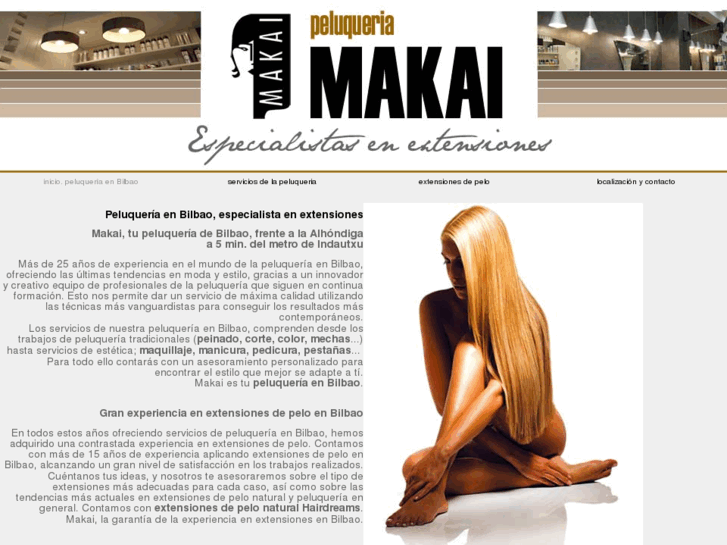 www.makaipeluqueriabilbao.es