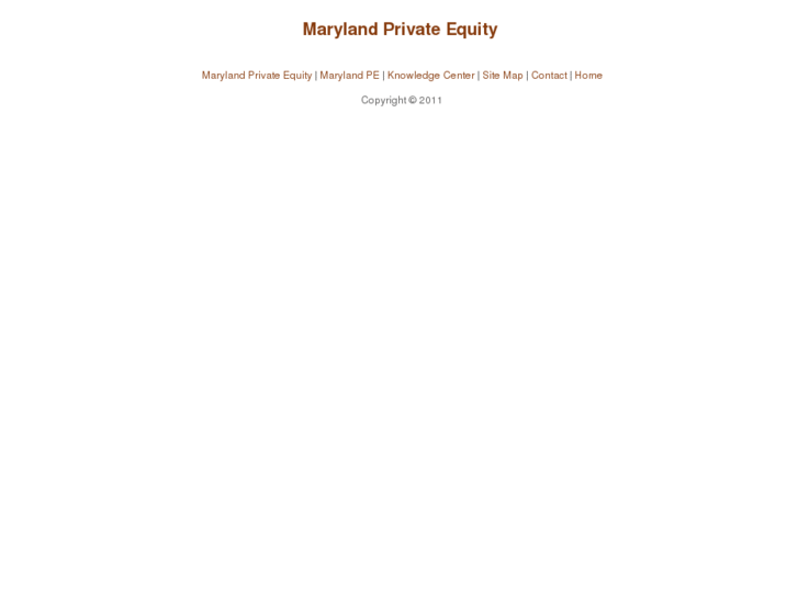 www.marylandprivateequity.com