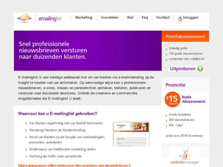 www.nieuwsbrievenbeheer.be