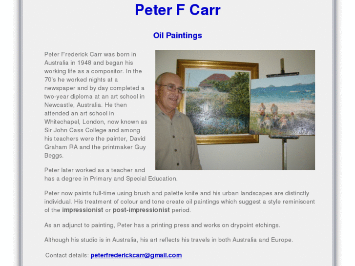 www.peterfcarr.com