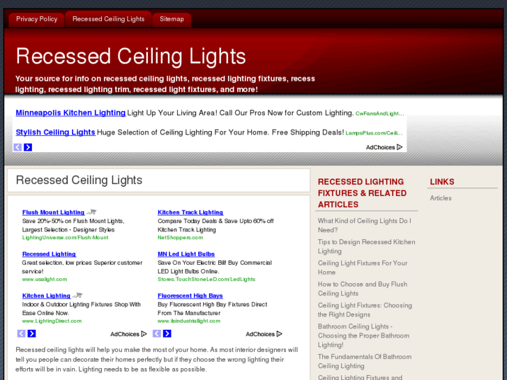 www.recessedceilinglights.org